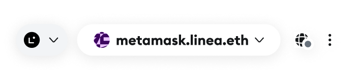 App header